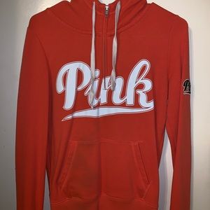 VS PINK Half Zip Hoodie